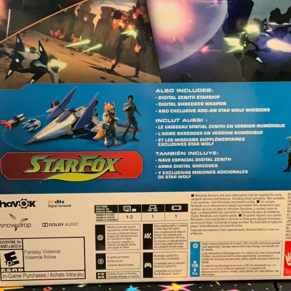 Brand New Starlink Battle for Atlas Star Fox Nintendo Switch Starter Pack - Picture 6 of 15